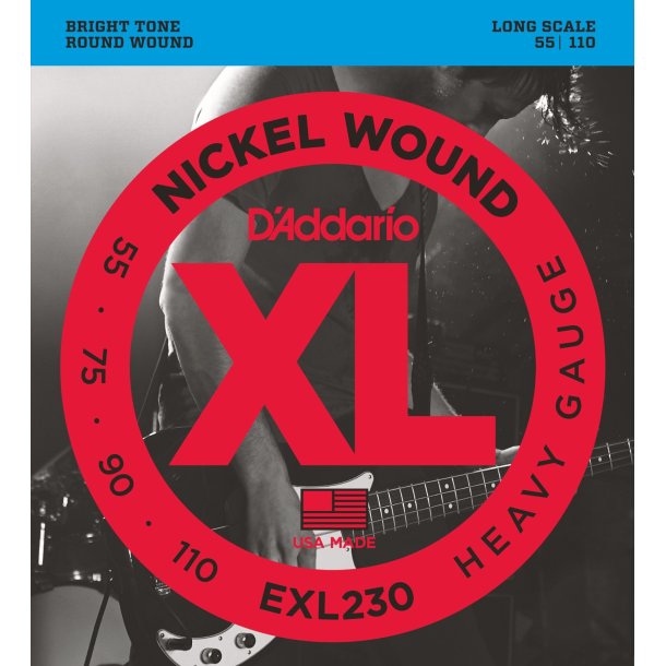 D'Addario EXL230, Heavy 055 - 110